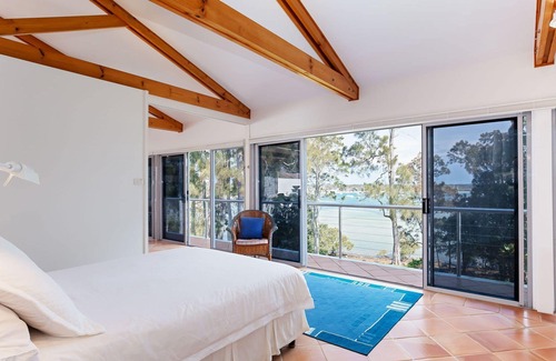 Corlette Casa | 1/44 Danalene Pde - fantastic waterfront property with air con