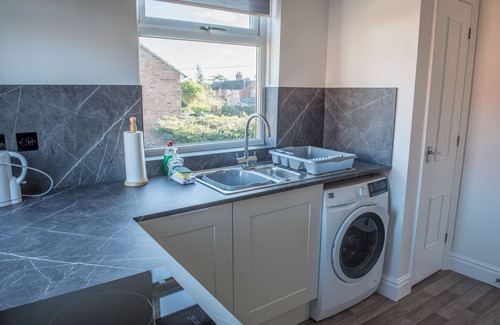 Ipswich Apartamento | Toothbrush Apartments - Apartamento completamente amueblado de 1 dormitorio en Ipswich, con estacionamiento