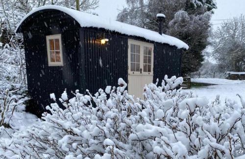 Crawcrook Casa | 1 Bed Glamping Hut - Firepit Fireplace Views