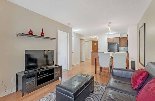 Downtown Mississauga Apartamento | Grand Ovation, cerca de la plaza, amueblado listo para mudarse