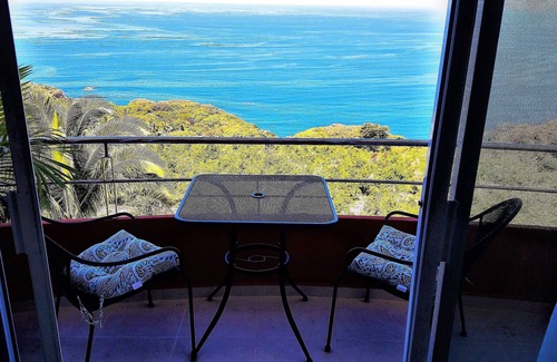 Chacala Condominio | 1 dormitorio, cuarto piso con vista al mar Condo 407