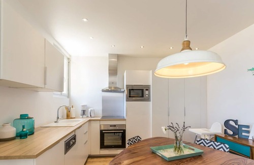 Barneville-Carteret Apartamento | Apartamento 1 habitación con vista al mar, parking y wifi incluidos