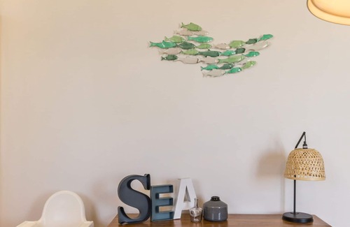 Barneville-Carteret Apartamento | Apartamento 1 habitación con vista al mar, parking y wifi incluidos