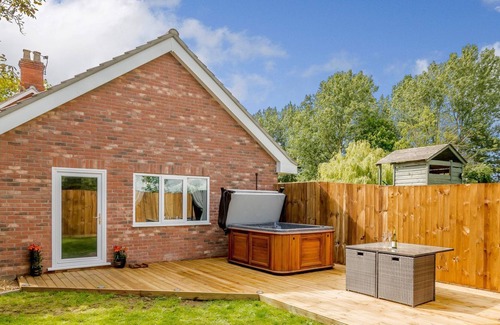 East Dereham Cabaña | 1 habitación de alojamiento en Yaxham, cerca de Dereham