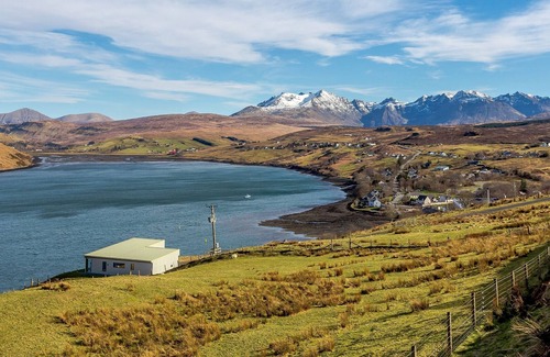 Portnalong Cabaña | Alojamiento de 1 habitación en cerca de Carbost, Isla de Skye