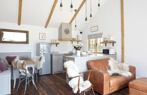 Newport Cabina | Alojamiento de 1 habitaciones en Brighstone