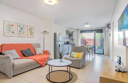 Etang Sale Les Bains Apartamento | 1-bedroom apartment 50 metres from the beach