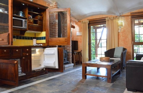 Olmedo Apartamento | Apartamento 1 dormitorio - 4 personas: Con encanto y vistas bonitas al jardín.