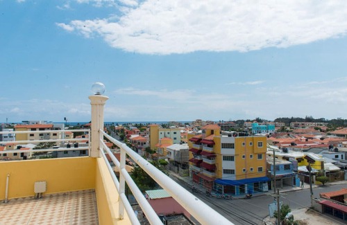 Corales del Sur Apartamento | Tropical Island Aparthotel - Apartamento de diseño, 1 habitación, cocina básica - Vistas a la ciudad