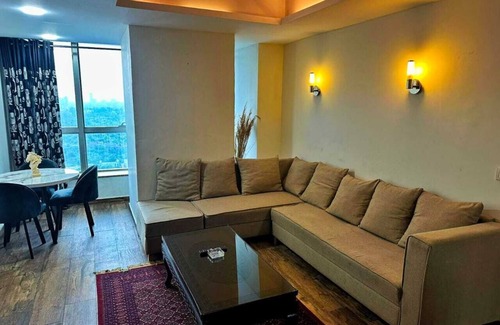 Blue Area Apartamento | 1-bedroom apartment with AC, fitness room in brilliant Islamabad