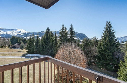 Le Planellet Apartamento | Apartamento de 1 dormitorio con parking y ascensor cerca de las pistas en Megève