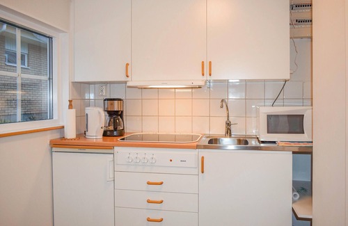 Vejbystrand Casa | Acogedora casa de 1 dormitorio en.