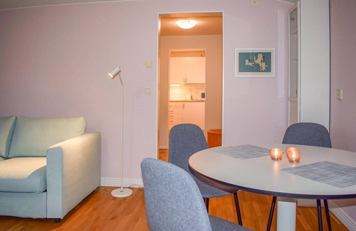 Vejbystrand Casa | Acogedora casa de 1 dormitorio en.