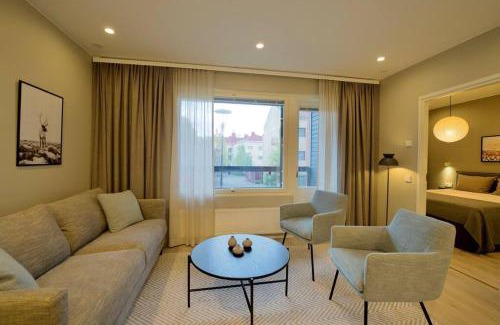 Rovaniemi Apartamento | 1 Bedroom Master Suite w Sauna - Downtown