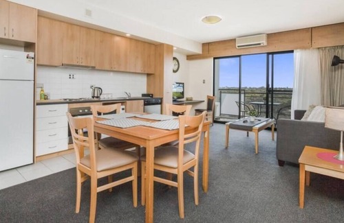 Ascot Apartamento | Las vistas panorámicas altas de un dormitorio tienen capacidad para 4