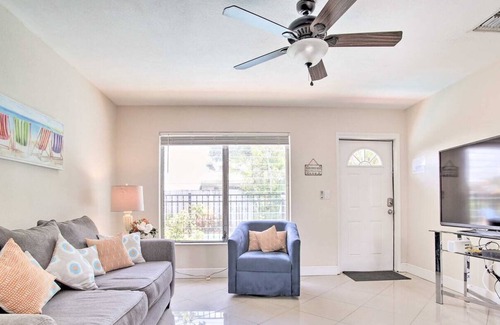 Central Oakland Park Casa | 1 bedroom Villa with a private patio and shared Pool