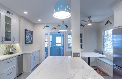 Ocean Grove Casa | 1 Block from Beach with Ocean Views from Two Levels of Wraparound Porches