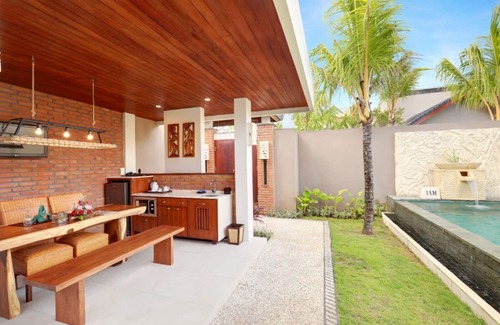 By Pass Ngurah Rai Villa | Suite de 1 HAB Villa con piscina privada, traslados de ida y vuelta GRATIS al aeropuerto