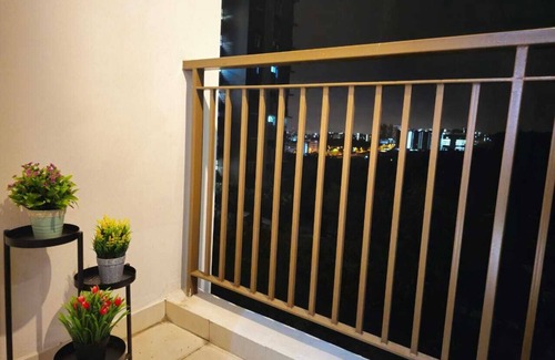 Kajang Apartamento | 1 Dream Home @ Tiara Imperio Studio 舒适和最特别让您体验阳台风景