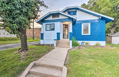 Hot Springs Casa | 1 Mi to Bathhouse Row Bright Hot Springs Home!