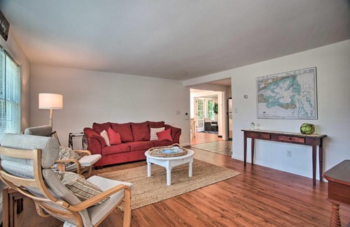 East Falmouth Casa | 1 Mi to Beach Home with Deck and BBQ in East Falmouth