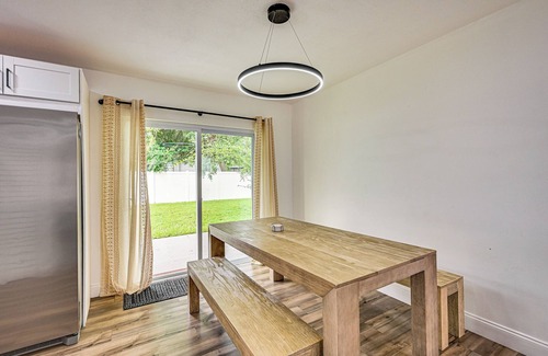 Terrace Park Casa | 1 Mi to Busch Gardens: Modern Home w/ Private Yard