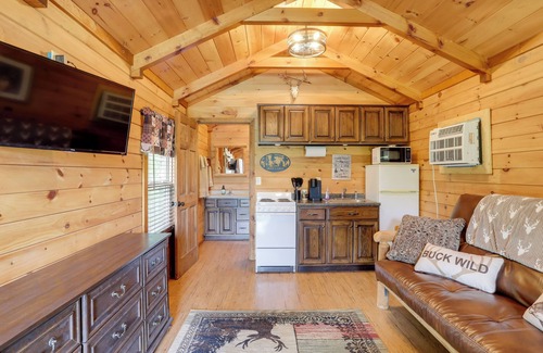 Van Buren Cabina | 1 Mi to Current River: Cozy Studio Cabin!