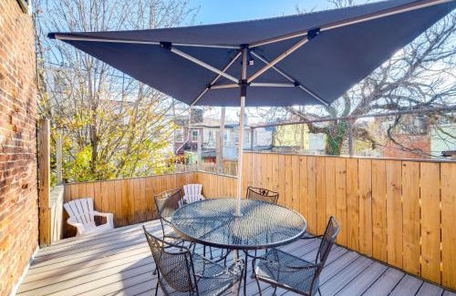 Upper Fells Point Casa | 1 Mi to Dtwn Townhome with Patio in Baltimore!