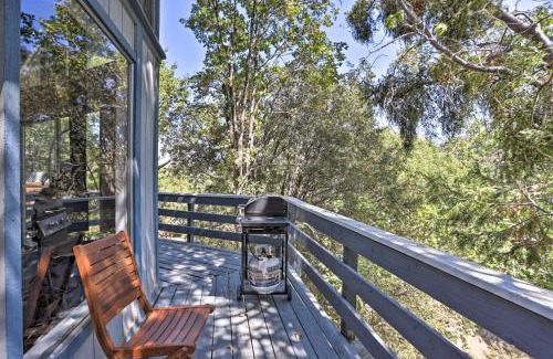 Crestline Casa | 1 Mi to Lake Gregory Mtn-View Cabin with Deck