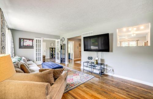 South Bend Casa | 1 Mi to Notre Dame Stadium Quiet Home with Fire Pit