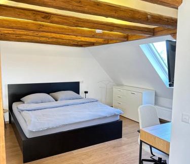Oedheim Apartamento | 1 Zimmer Wohnung DG mit Klimaanlage und kleinen Balkon