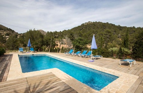 Finestrat Casa | Casa de 10 habitaciones con piscina compartida y jardín amueblado en Finestrat