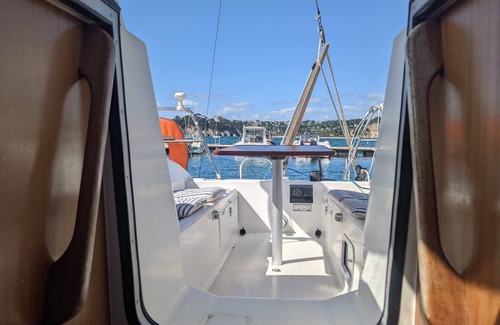 Crozon Alquiler De Eote | 10 m boat in Morgat harbour