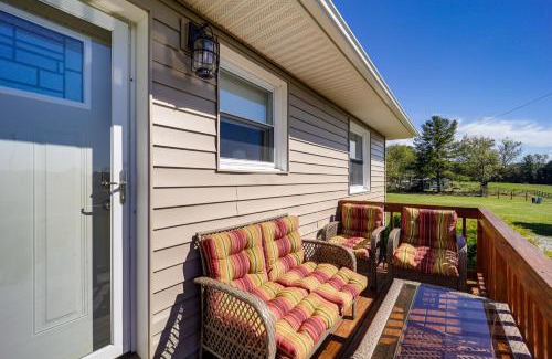 Piney Creek Casa | 10 Mi to New River State Park Rural Home with Views
