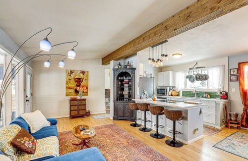 Harvey Park Casa | 10 Mi to Red Rocks: Denver Home w/ Fire Pit!
