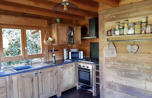 Passy Chalet De Esquí | Chalet Mont Blanc vista con baño nórdico