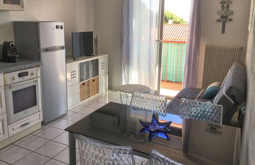 Plage d'Argeles Apartamento | Playa 100 m, Residencia con aparcamiento privado, servicio de conserjería y ascensor