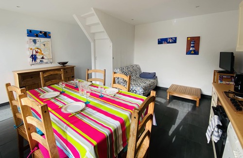 Crozon Casa | 100 m Plage du Portzic Morgat Maison 4 Personnes 2 Chambres Jardin