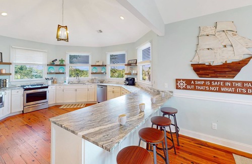 Isle of Palms Casa | 100 Ocean Blvd-Oceanfront, Pool, views of Ocean, Breach Inlet & Marsh!