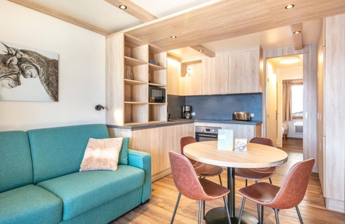 Doucy-Combelouviere Apartamento | A 200m de las pistas de esquí, balcón, tv, 32m², Valmorel