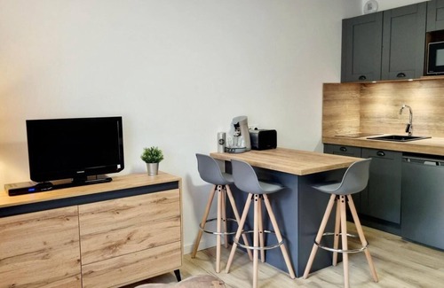Le Devoluy Apartamento | 200m del centro estación, 2.o piso, parking, tv, local para esquís, 27m², La Joue du Loup