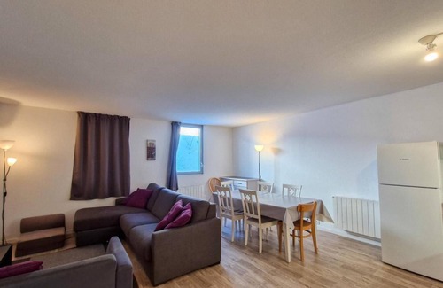 Flaine Apartamento | 100m from shops, 1st floor, view mountain, tv, 60m², Flaine