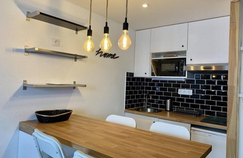 Tignes Apartamento | 100m del centro estación, 1.o piso, balcón, tv, local para esquís, 22m², Tignes