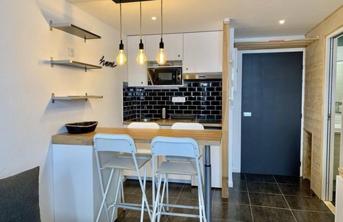 Tignes Apartamento | 100m del centro estación, 1.o piso, balcón, tv, local para esquís, 22m², Tignes