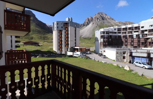 Tignes Apartamento | 100m del centro estación, 1.o piso, balcón, tv, local para esquís, 28m², Tignes