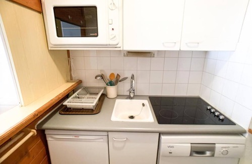 Tignes Apartamento | 100m from resort center, 3rd floor, balcony, tv, ski locker, 27m², Tignes