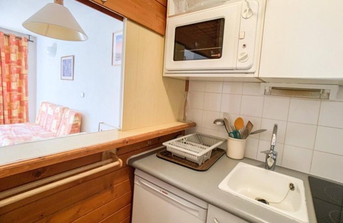 Tignes Apartamento | 100m from resort center, 3rd floor, balcony, tv, ski locker, 27m², Tignes