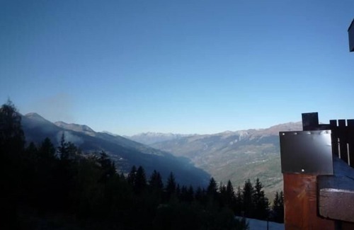 Arc-1800 Apartamento | 100m del centro estación, 4.o piso, vista montaña, balcón, tv, 24m², Les Arcs