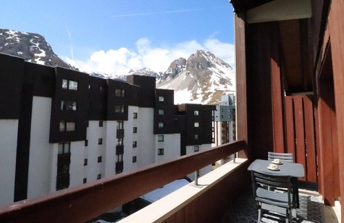 Tignes Apartamento | 100m del centro estación, 5.o piso, balcón, tv, local para esquís, 55m², Tignes