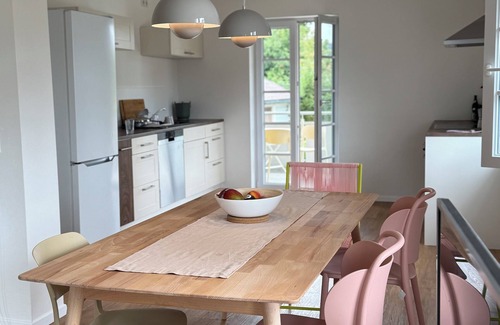 Lindenberg im Allgaeu Apartamento | 100m² vacation apartment Villa 19hundert5 modern and central location